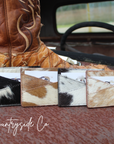 Coil Cowhide Credit Card Holder