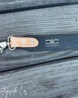 Wild West Leather Checkered Purse Strap