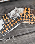 High Plains Checkered Cowhide Wallet