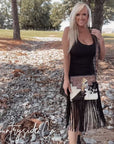 The Outlaw Cowhide Fringe Purse by Countryside Co. ONLY AT COUNTRYSIDE CO.