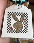 Camo Bunny Tee or Crewneck