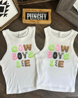 Cowboys Lie Cropped Tank