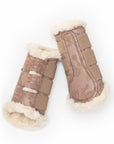 Romance Collection Brushing Boots - Champagne