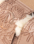 Romance Collection Brushing Boots - Champagne