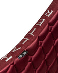 Satin Classic Jump Saddle Pad - Crimson Rose