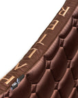 Satin Classic Jump Saddle Pad - Gilded Mocha