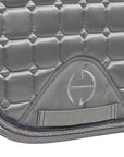 Satin Classic Jump Saddle Pad - Platinum
