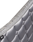 Satin Classic Jump Saddle Pad - Platinum