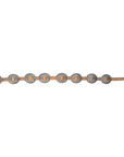 Lane Silver Concho Belt - Desert Clay