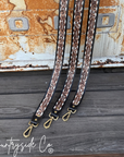 Desert Chic Leather Purse Strap