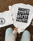 Lineman Gf TEE or CREWNECK (front & back design)