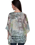 Printed Kaftan Blouse - E80