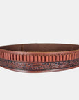 Embossed Revolver Cartridge Belt - 2.5"