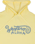 Embroidered Rope Logo Hoodie Yellow