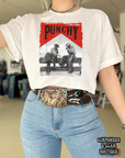 Punchy Cowboys Tee or Crewneck