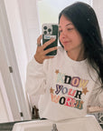 Know your worth tee or sweatshirt