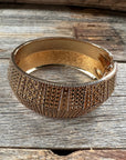 Gold Dots and Studded Fashion Cuff XI143
