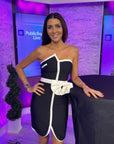 Erin Elmore bow dress