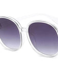 Round Large Frame Wild Sunglasses