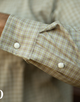 GREEN PLAID MEN'S BREEZE PERFORMANCE SHIRT