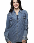 Embroidered Layering Top W/emb. - HC1057