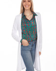 Side Slit Cardigan - HC716