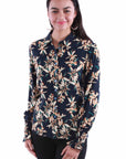 Floral Print Blouse - HC912