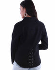 Zip Front Denim Jacket - HC913