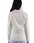 Zip Front Denim Jacket - HC913