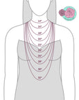 NEW! Build your own Sterling Silver Pearls Necklace 4-5-6-8-10-12-14 mm