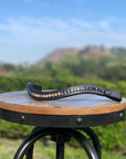 Halter Ego® Crystal Patent Browband - Dusk To Dawn
