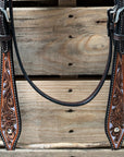 Hand Painted Floral Browband Headstall / Bridle