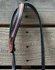 Hand Painted Floral One Ear Headstall / Bridle
