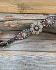 Light Oil Buckstitch Wither Strap