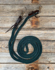 Emerald Nylon Barrel Racing Reins