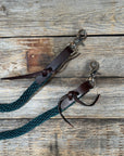 Emerald Nylon Barrel Racing Reins