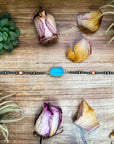Sterling Silver & Turquoise Choker – 13” + Extender – In-House Silversmithing – Real Turquoise & Spiny Oyster Options