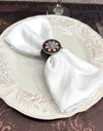 Copper Turquoise Sunflower Western Concho Napkin Ring