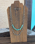 Turquoise Pearl Necklace