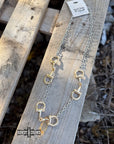 Mixed Metal 3 Bit Necklace