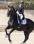 Aurelia Rose Gold Black Patent Double Bridle