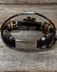 Western Flower Fashion Turquoise Bracelet