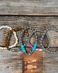 Southwest Crescent Bracelet Stack