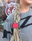 Red Rock Ponytail Holder