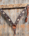 Rawhide Western Conchos One Ear and Breastcollar Tack Set