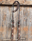 Rawhide Western Conchos One Ear and Breastcollar Tack Set