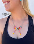 Bandera Bow Necklace