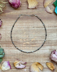 Magnesite Glass Seed Bead Choker