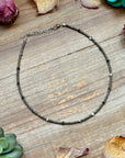Magnesite Glass Seed Bead Choker