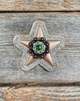 Bronze Small Star Rhinestone Rosette - Assorted Conchos